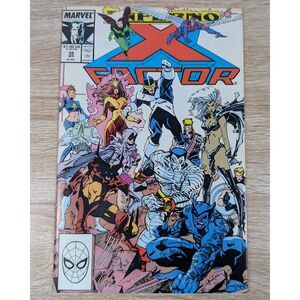 X-Factor #39 Marvel Comics 1988 Direct Edition Copper Age VF+